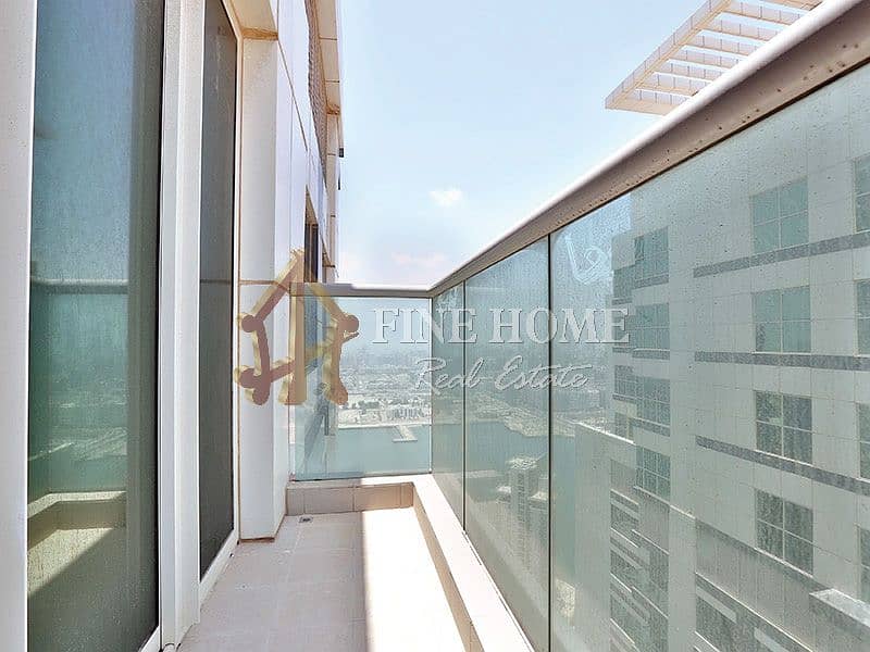 Vacant | Spacious 1MBR + Balcony | Sea/city View