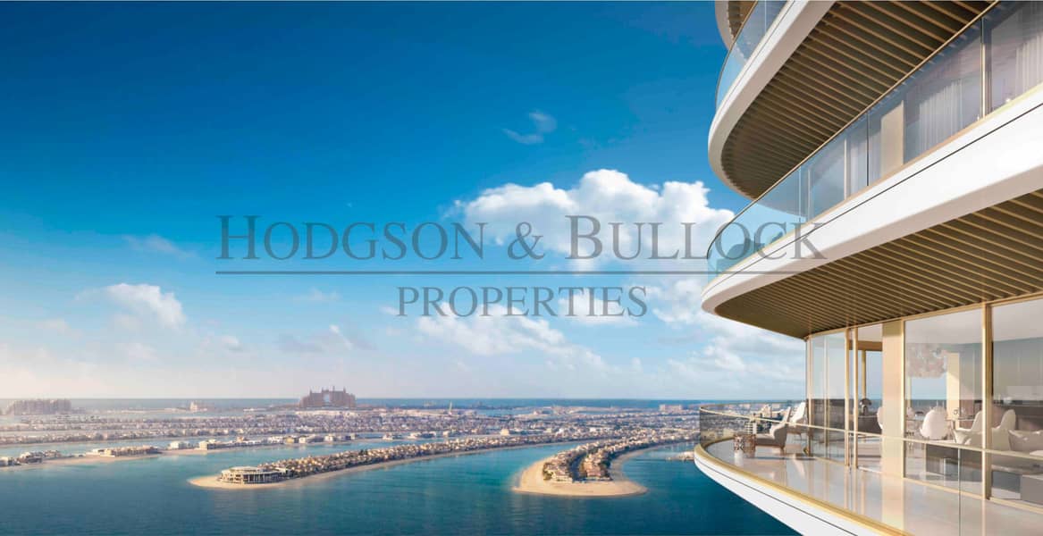 位于迪拜港，艾玛尔海滨社区，碧海蓝天塔楼 4 卧室的顶楼公寓 21000000 AED - 6974169
