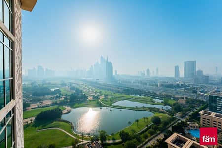 2 Bedroom Flat for Rent in The Views, Dubai - full golf and city skyline vw high floor