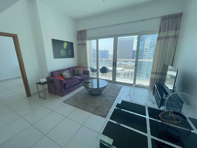 位于迪拜码头，滨海景观大厦，滨海景观大厦A座 1 卧室的公寓 85000 AED - 6975082