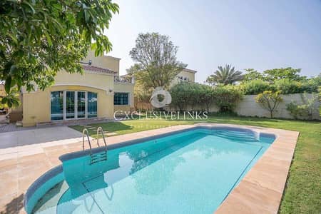 4 Bedroom Villa for Rent in Jumeirah Park, Dubai - Private Pool | Skyline View | Huge Plot