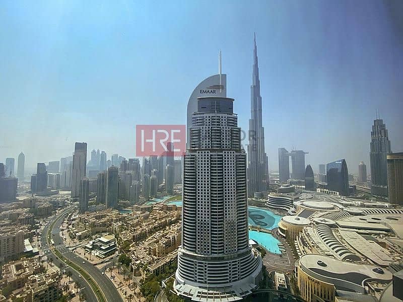 Burj Khalifa VIew | Spacious Unit | High Floor