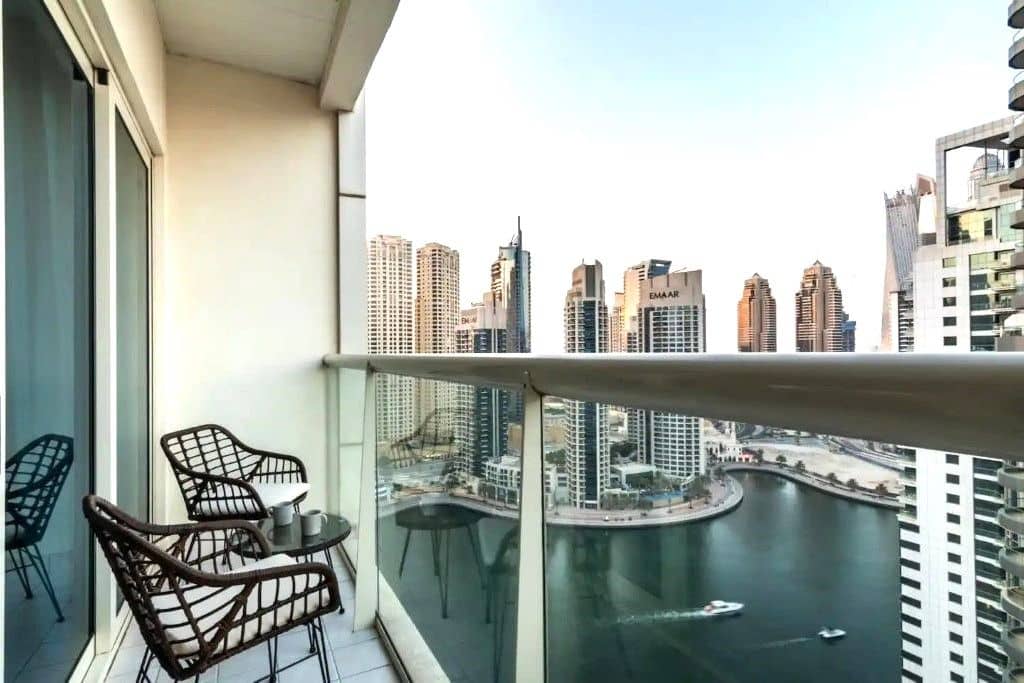 Marina View Tower spacious 1BHK near beach by Letstay