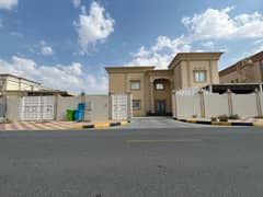 SPECIAL OFFER ! TWO STOEY,  LUXURY VILLA FOR SALE , PERFECT LOCATION ON ASPHALT ROAD , IN AL SUYOH SHARJAH  ONLY 2850000