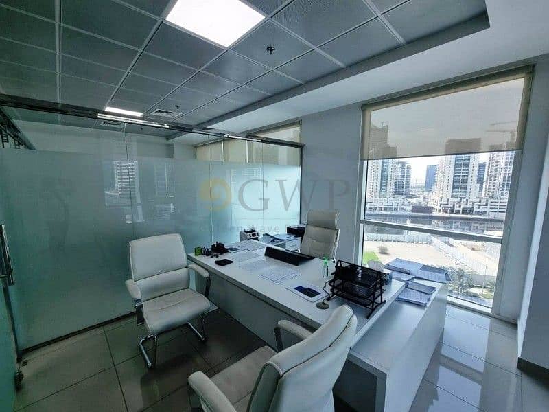 Fully Furnished|Partitioned|Canal view|Rented