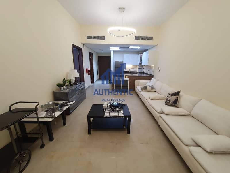 Vacant |1Bed |Furnished | Pool View | Big Terrace Balcony