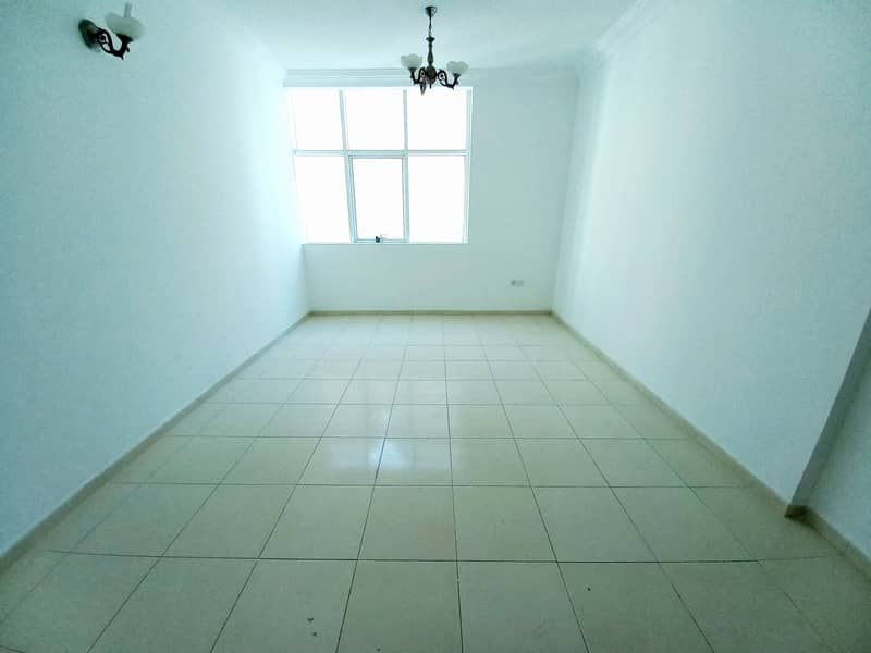 NO COMMISSION 2 BEDROOM HALL WITH BALCONY MASTER BEDROOM IN 32K AL TAAWUN SHARJAH