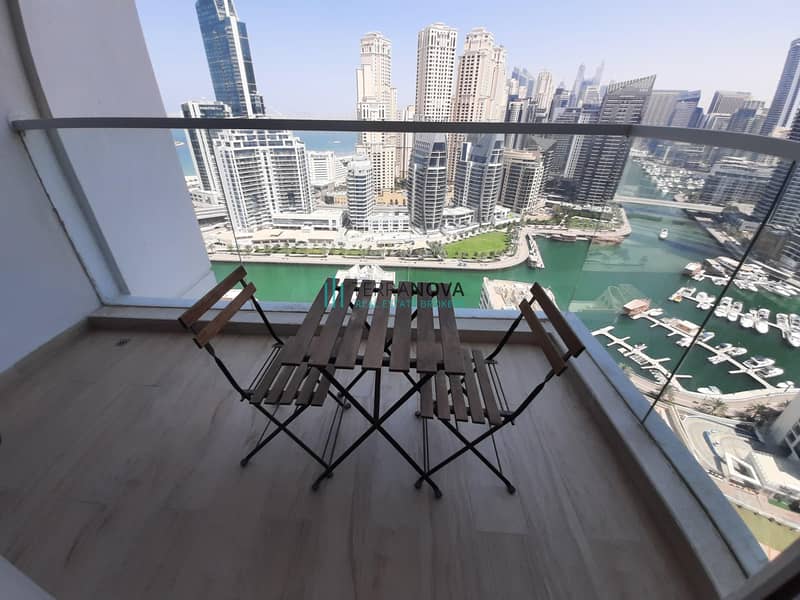 位于迪拜码头，单身公寓壹号大厦 1 卧室的公寓 115000 AED - 6740273
