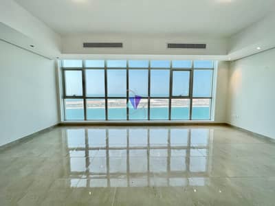 3 Bedroom Flat for Rent in Corniche Area, Abu Dhabi - SEAVIEW LUXRIOUS 3 BEDROOM APPARTMENT  WITH 2 CAR PARKING