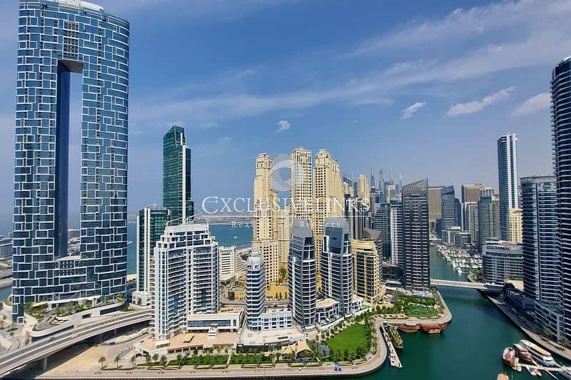 位于迪拜码头，单身公寓壹号大厦 2 卧室的公寓 140000 AED - 6822554