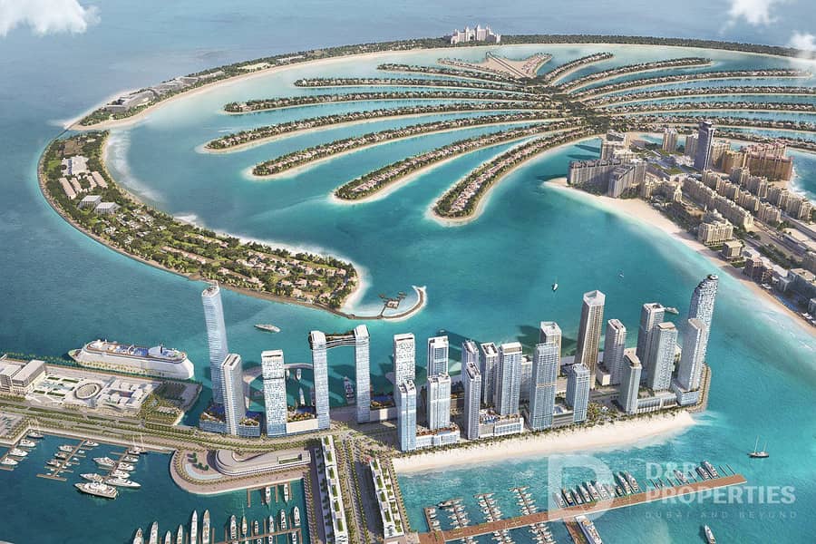 شقة في قصر الشاطئ،إعمار الواجهة المائية،دبي هاربور‬ 2 غرف 3600000 درهم - 6982588