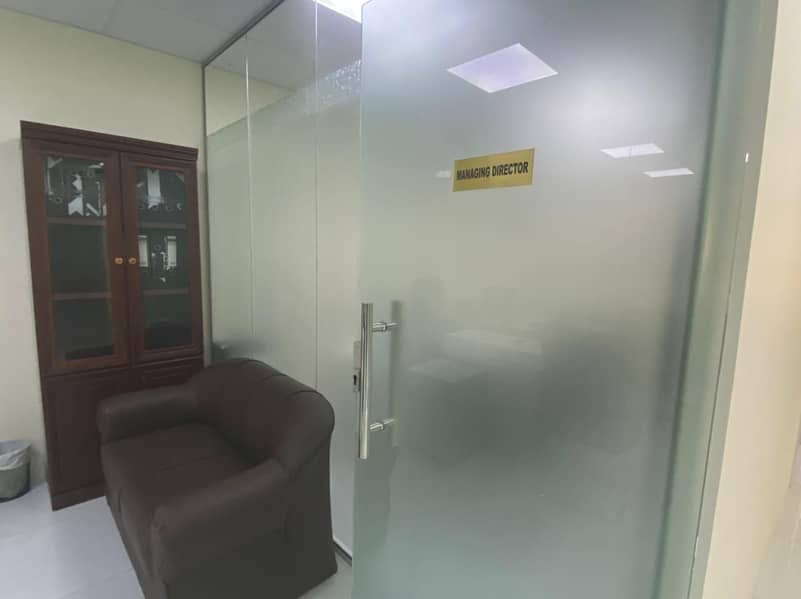 Fully Furnished Offices-Dewa Chiller Free -Direct From Landlord