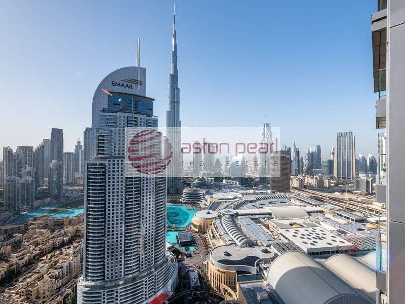 Burj Khalifa View | High Floor | 3 Bedroom +  Maid