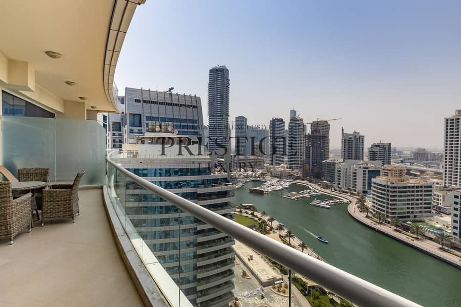 位于迪拜码头，多拉海湾 2 卧室的公寓 160000 AED - 6965223