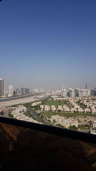 FULLY FURNISHED 1 BHK FULL GOLF VIEW AVAILABLE ELITE SPORTS 8 DUBAI SPORTS CITY AT 50K/3 OR 4 CHQS