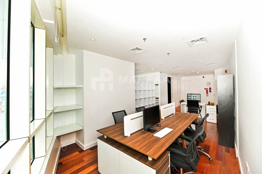 Furnished deluxe office |Open view | Chiller Free