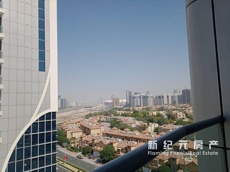 شقة في برج كريكيت،مدينة دبي الرياضية 1 غرفة 40000 درهم - 6999761