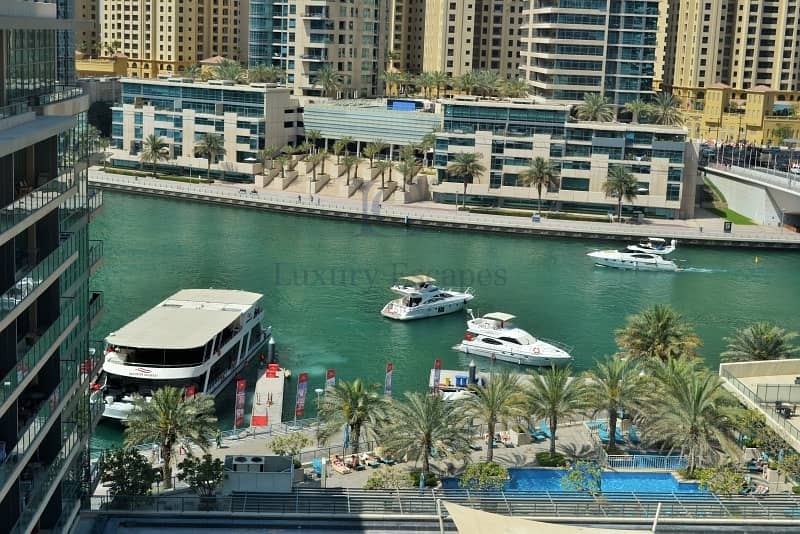 Exclusive|Fully Furnished|Marina View|Low Rent