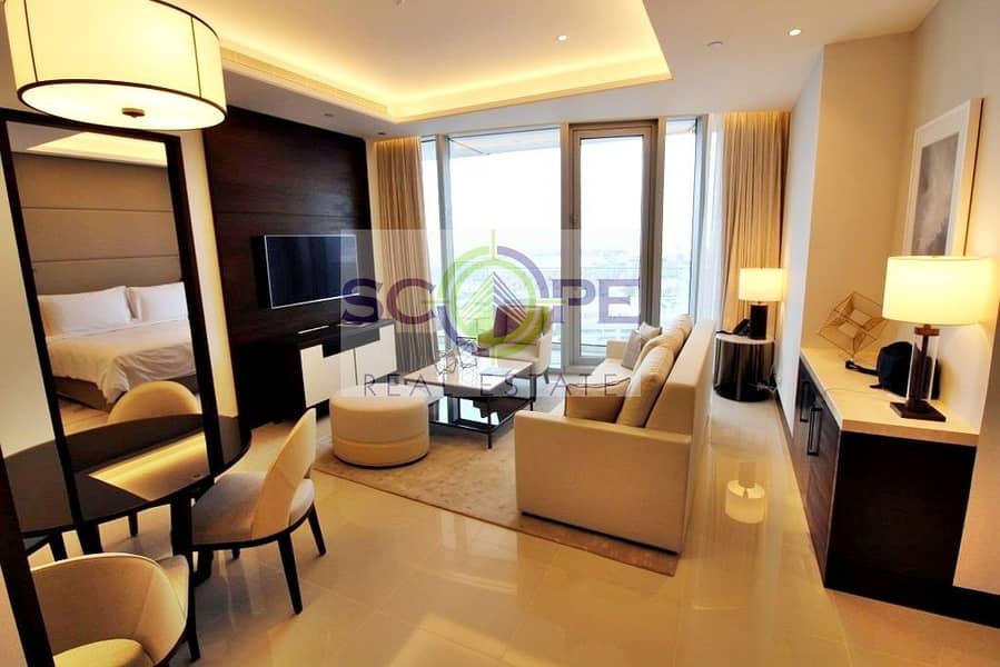 Fully Furnished| 1BHK High Floor | Sea View.