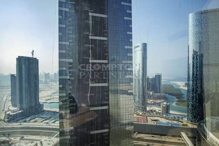 3 Bedroom Apartment for Rent in Al Reem Island, Abu Dhabi - High Floor | Stunning Views | Maids Room | 6 Chqs