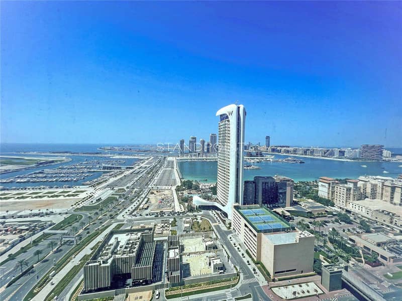 位于迪拜码头，精英公寓 2 卧室的公寓 130000 AED - 7014292