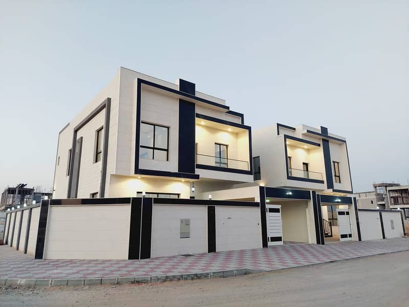 For sale, a corner villa on two streets, with a very excellent design and super deluxe finishing, with the possibility of bank financing and repayment
