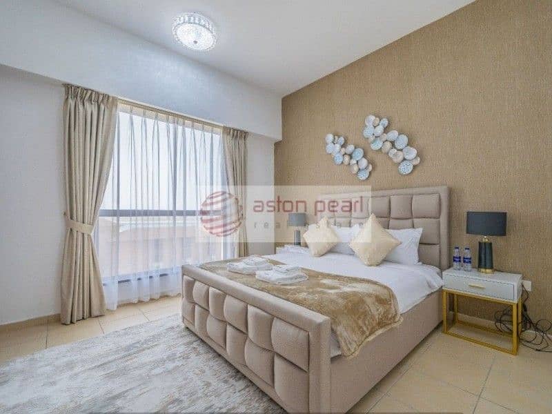 Full Sea View | Fully Furnished  | 3 Bed plus Maid