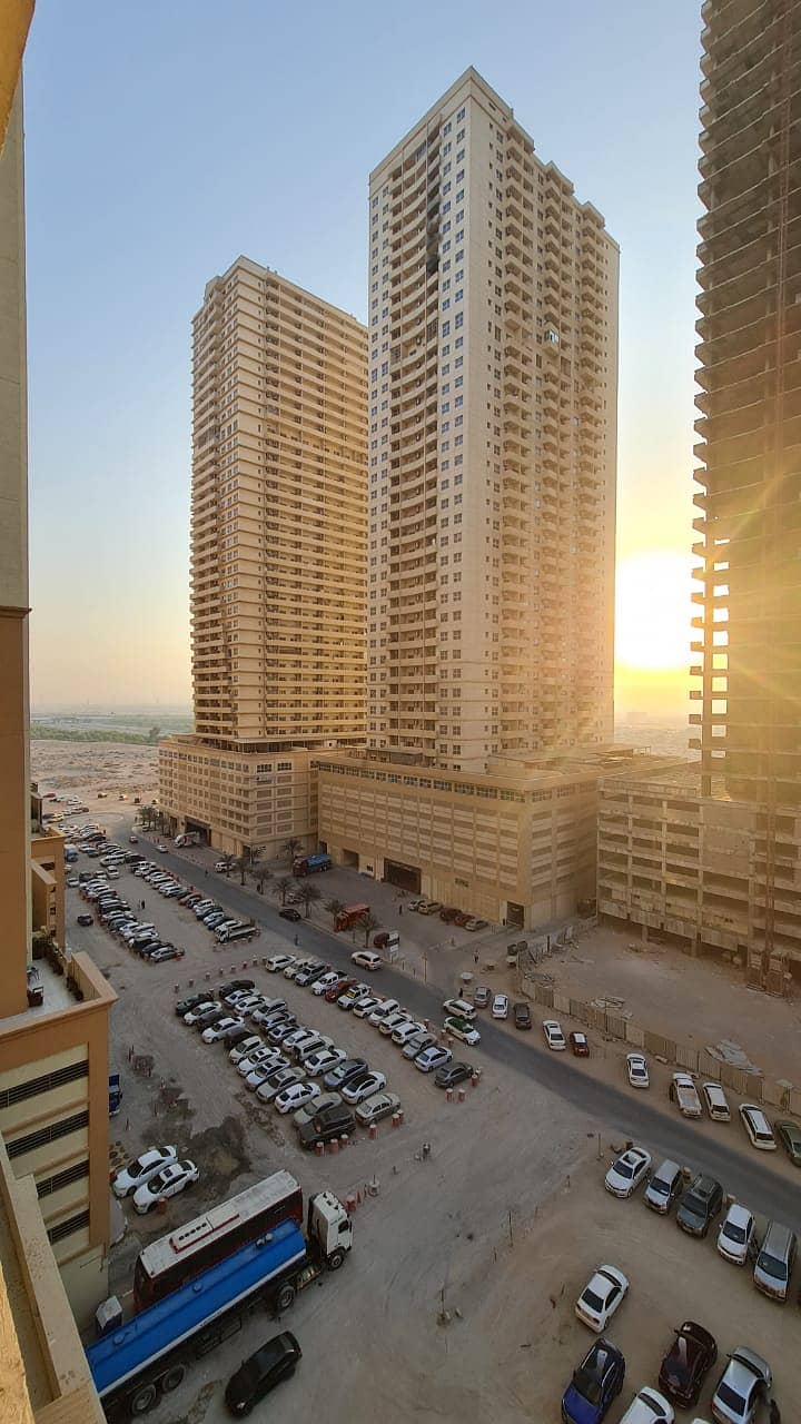 SPACIOUS TWO BEDROOM HALL WITH PARKING | OPEN VIEW IN LAVENDER TOWER AJMAN