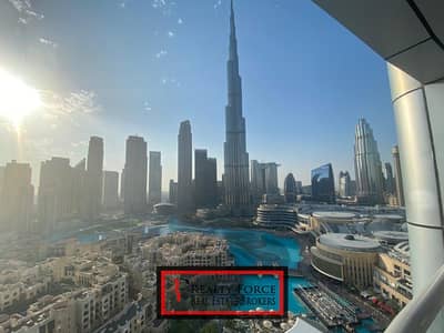 2 Bedroom Apartment for Rent in Downtown Dubai, Dubai - HIGH FLOOR |BURJ AND FOUNTAIN VIEW |FULLY FURNISHED