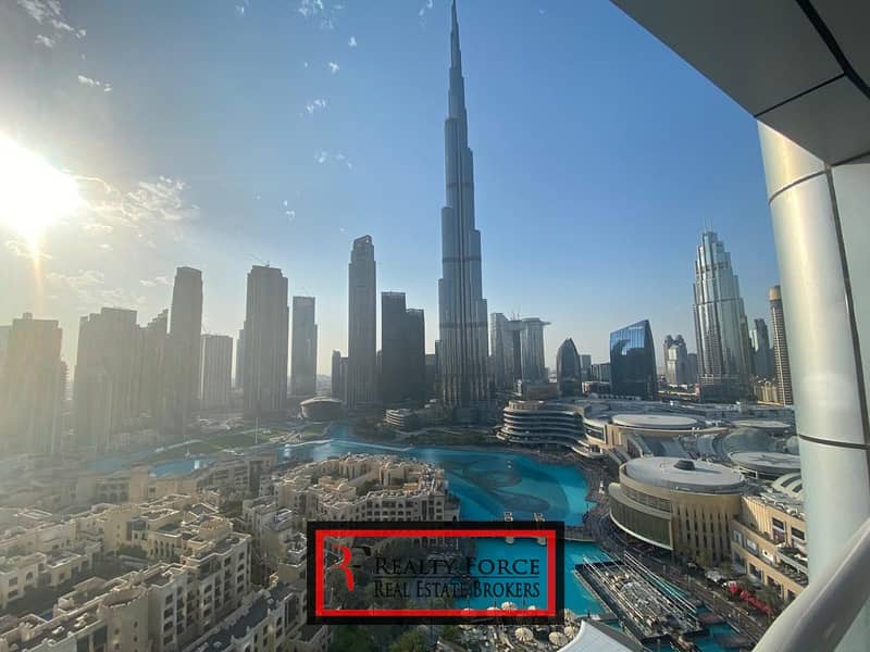 HIGH FLOOR |BURJ AND FOUNTAIN VIEW |FULLY FURNISHED