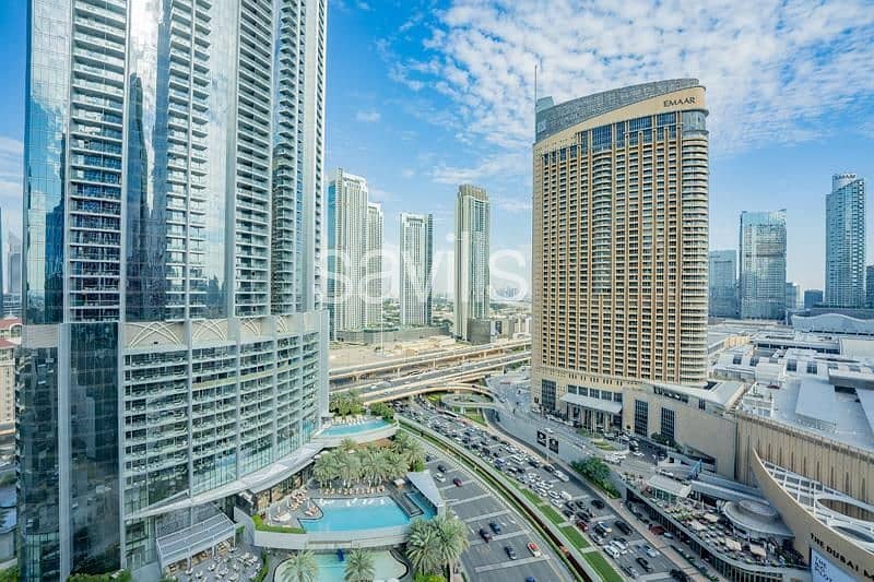 Fitted & Furnished|Burj Khalifa View|Vacant