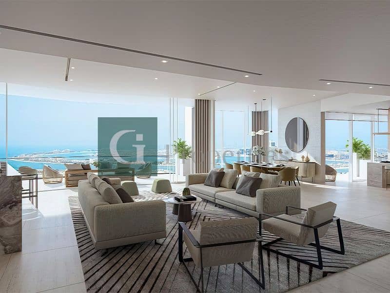 位于迪拜码头，LIV 滨海大厦 4 卧室的顶楼公寓 25000000 AED - 6750283