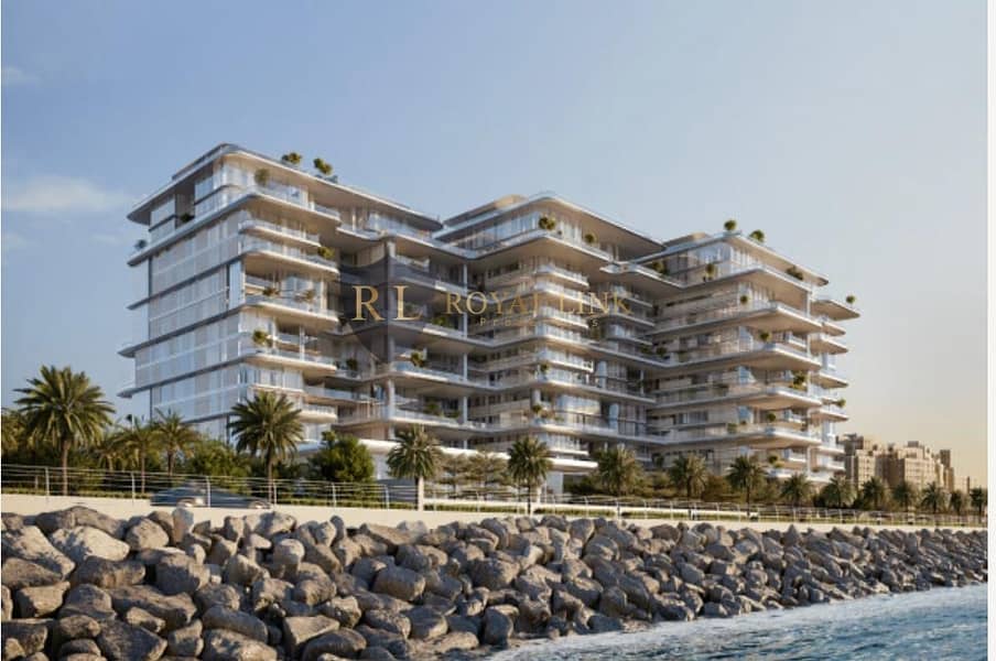 位于朱美拉棕榈岛，奥尔拉综合公寓 5 卧室的顶楼公寓 125000000 AED - 7178166