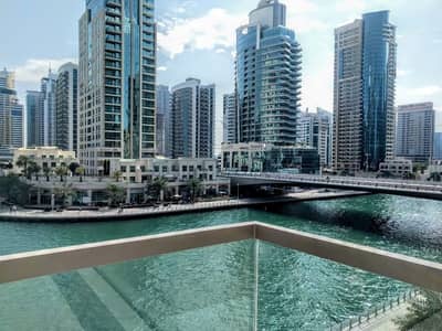 2 Bedroom Apartment for Rent in Dubai Marina, Dubai - Low Floor|2Bedrooms|Full Marina View|Big terrace