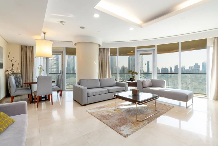 位于迪拜市中心，迪拜谦恭购物中心 2 卧室的公寓 24000 AED - 6616290