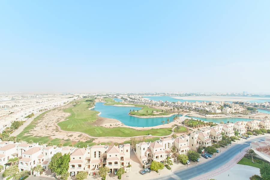Furnished One Bedroom With Big Balcony Facing Golf Course