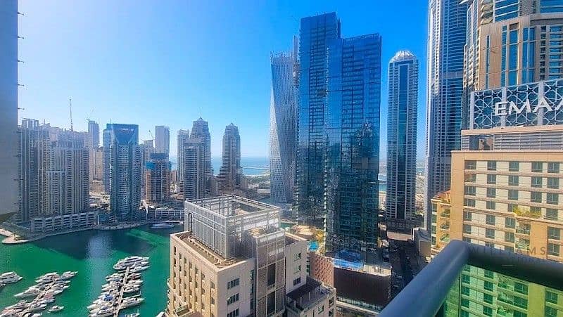 شقة في برج المرجان،أبراج مرسى دبي،دبي مارينا 3 غرف 4600000 درهم - 6844165