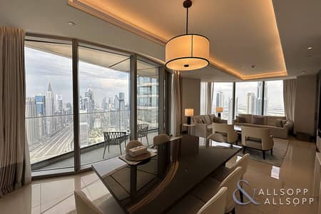 فلیٹ 4 غرف نوم للايجار في وسط مدينة دبي، دبي - شقة في العنوان ريزدينسز سكاي فيو 1،العنوان ريزيدنس سكاي فيو،وسط مدينة دبي 4 غرف 750000 درهم - 7288593