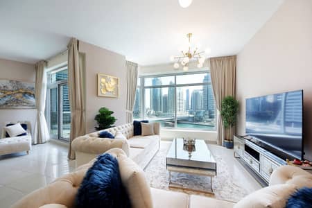 2 Bedroom Flat for Rent in Dubai Marina, Dubai - Marina Waterfront View, New Apartment With Premium Furnishings