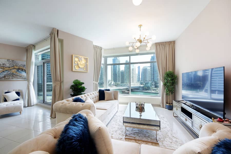 Marina Waterfront View, New Apartment With Premium Furnishings
