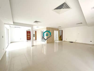 4 Bedroom Villa for Sale in Al Raha Gardens, Abu Dhabi - Luxury Corner 4BR+M Villa| Type - A | Private Pool