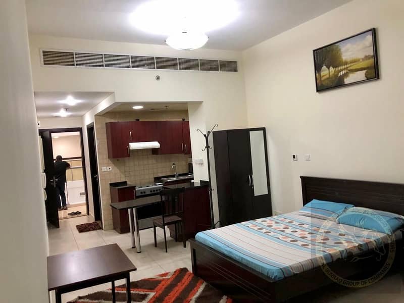 FURNISHED|CONDUCIVE AND AFFORDABLE STUDIO.