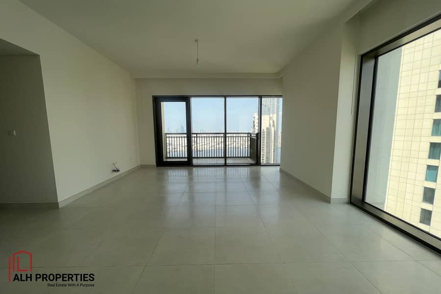 Full Marina & Burj Khalifa View | 3BR+M | 2 Balcony