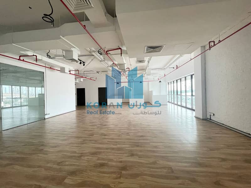 2000 SQFT FULLY FITTED CHILLER FREE OFFICE IN JUMEIRAH PRIME LOCATION-200K READY TO MOVE