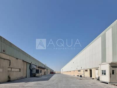 Warehouse for Rent in Jebel Ali, Dubai - Warehouse | High Ceiling l High Power