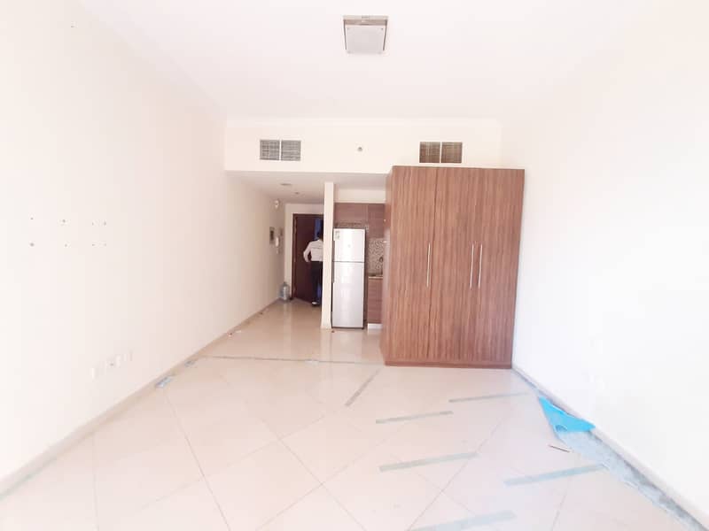 Spacious Studio Apartment With Khitchen Appliances Big Balcony  Fully Family Building Gym Pool Parking With All Facilities