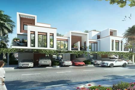 5 Bedroom Townhouse for Sale in DAMAC Lagoons, Dubai - Close to central lagoon | Serious seller | G+2