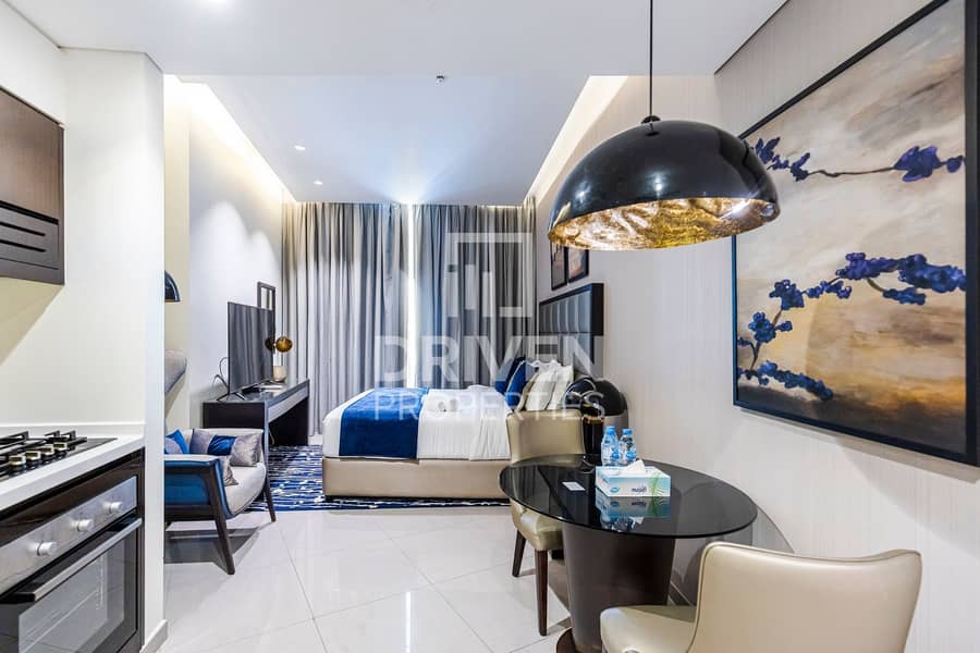 Furnished Unit | High Floor | Canal View