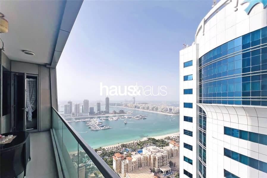 位于迪拜码头，海洋塔楼 2 卧室的公寓 135000 AED - 7304816