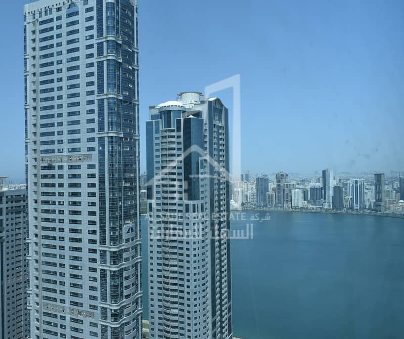 With a charming view of Al Qasba Canal, an apartment of two rooms and a hall With a charming view of Al Qasba Canal, an apartment of two rooms and a hall